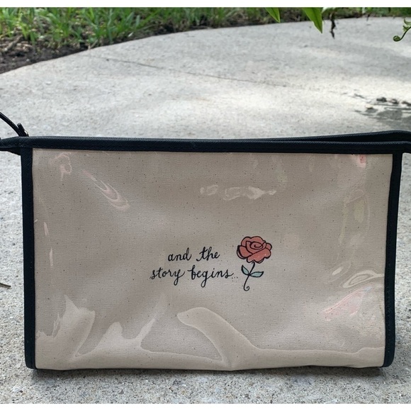 Kate Spade Wedding Belles Story Begin Cosmetic Bag - Picture 4 of 5